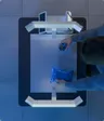 Birds eye view of device showing weather resistance