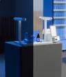 ShopAssist device with night lighting